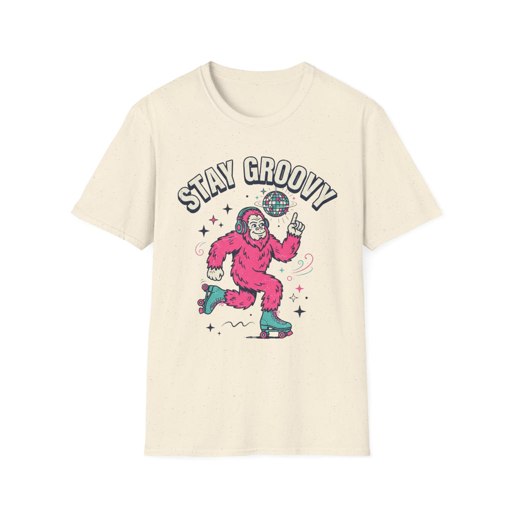 Stay Groovy Bigfoot T + Adult Size