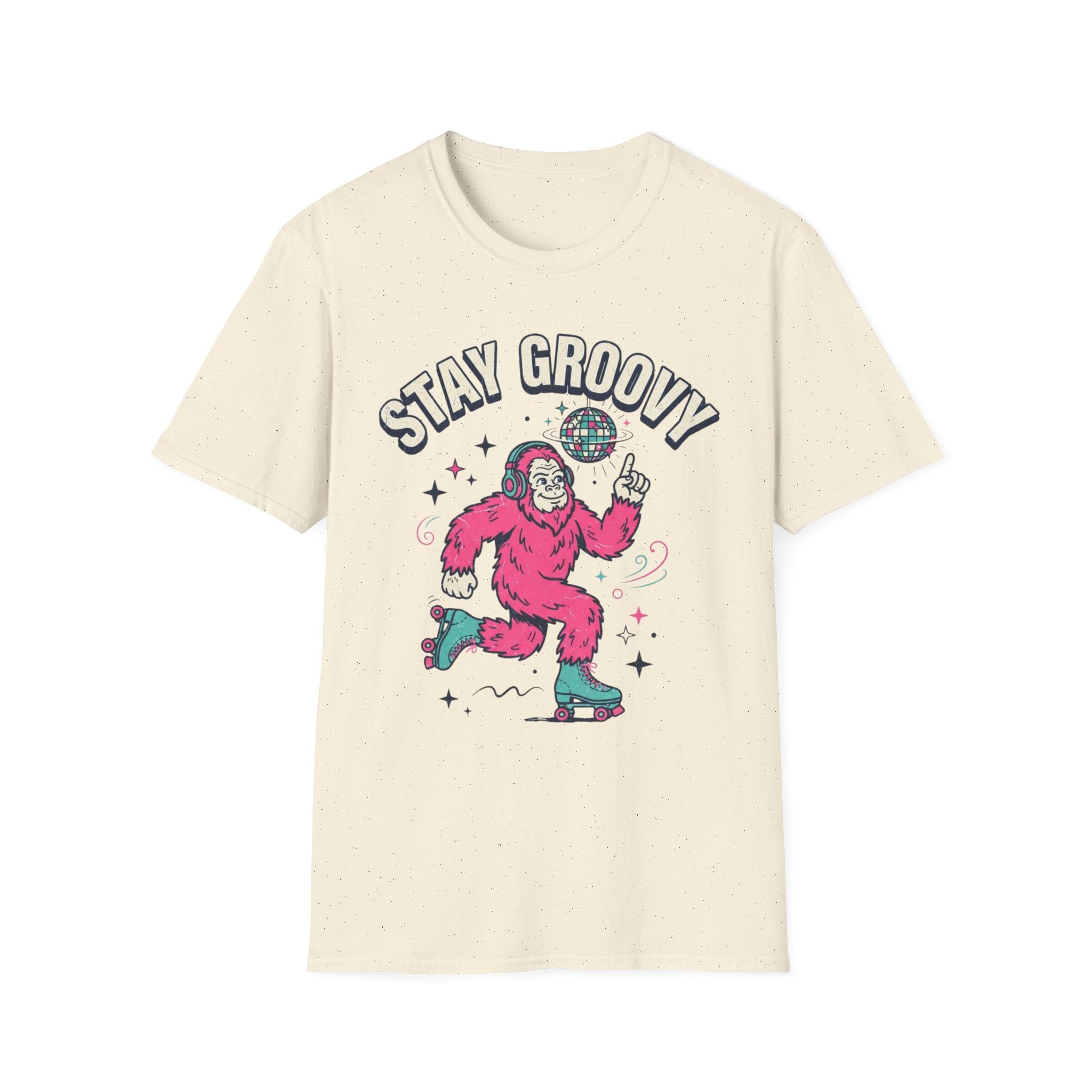 Stay Groovy Bigfoot T + Adult Size