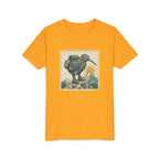 Youth Tee — Kiwi Bird on Mountains Graphic Shirt
