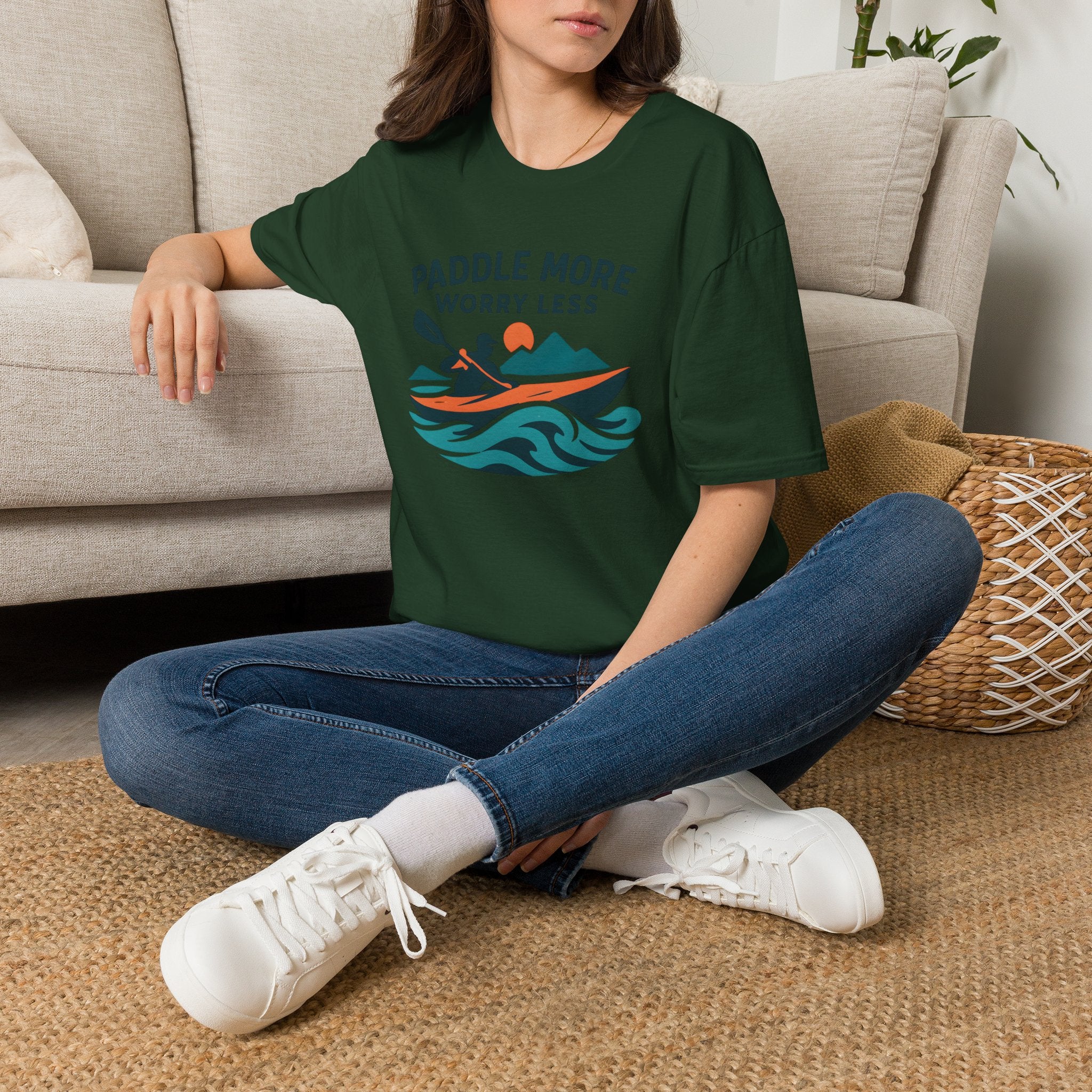 Paddle More Worry Less T-Shirt