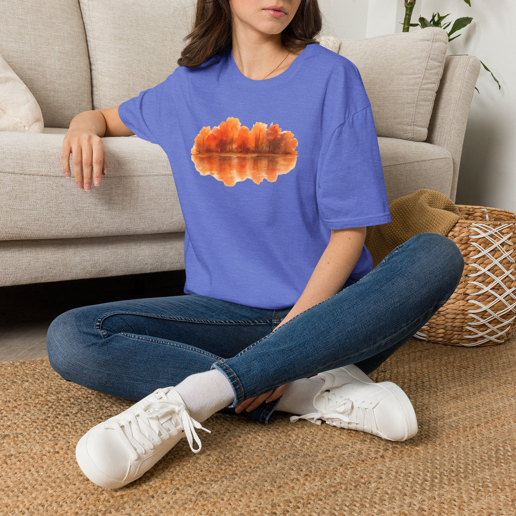 Autumn Lake Reflection T-Shirt