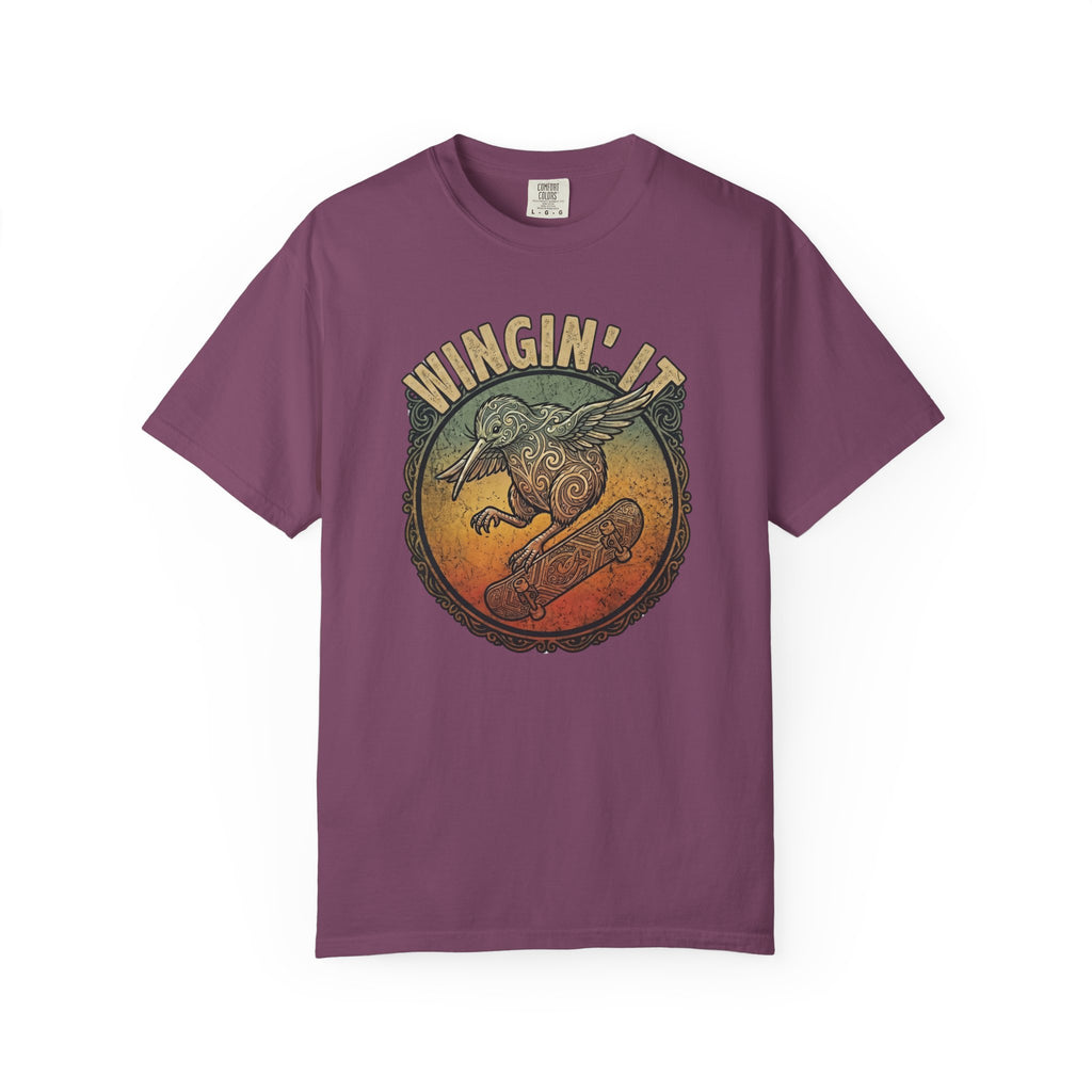 Wingin' It Kiwi  – Vintage Style Graphic Tee