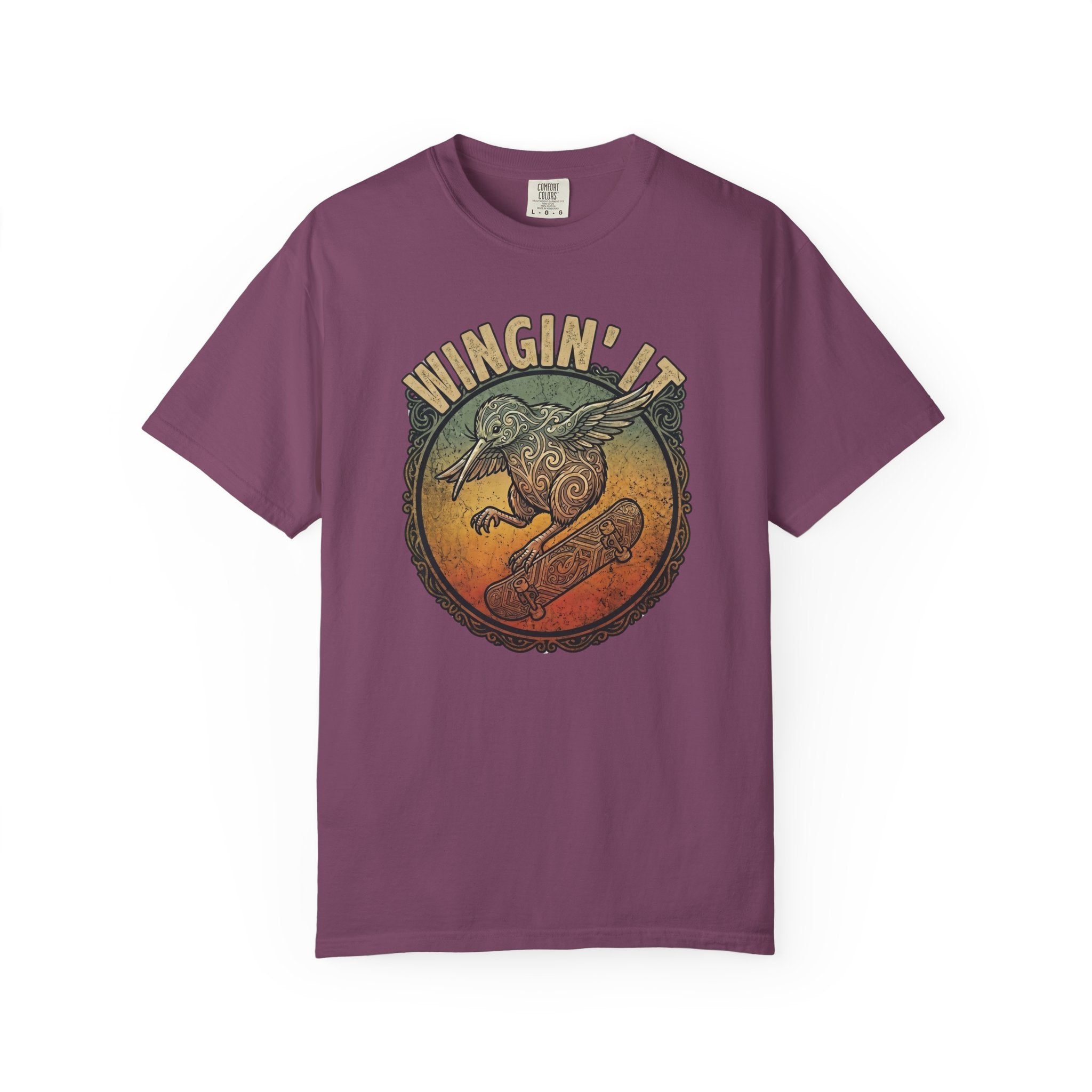Wingin' It Kiwi  – Vintage Style Graphic Tee
