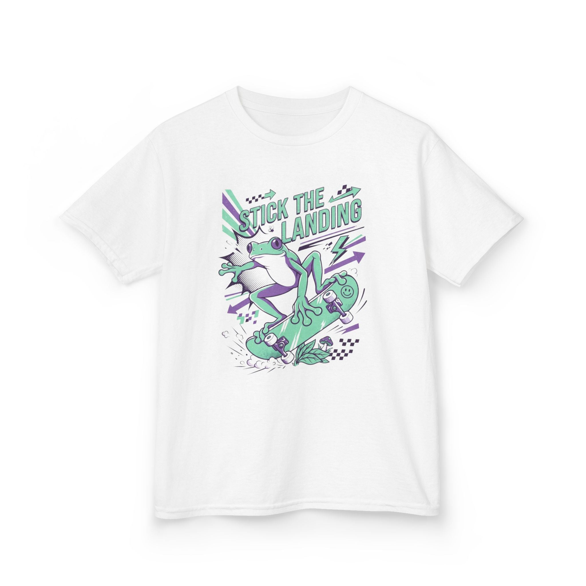 "Stick the Landing" Skate T