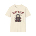 Stay Calm Capybara Samurai T + Adult Size