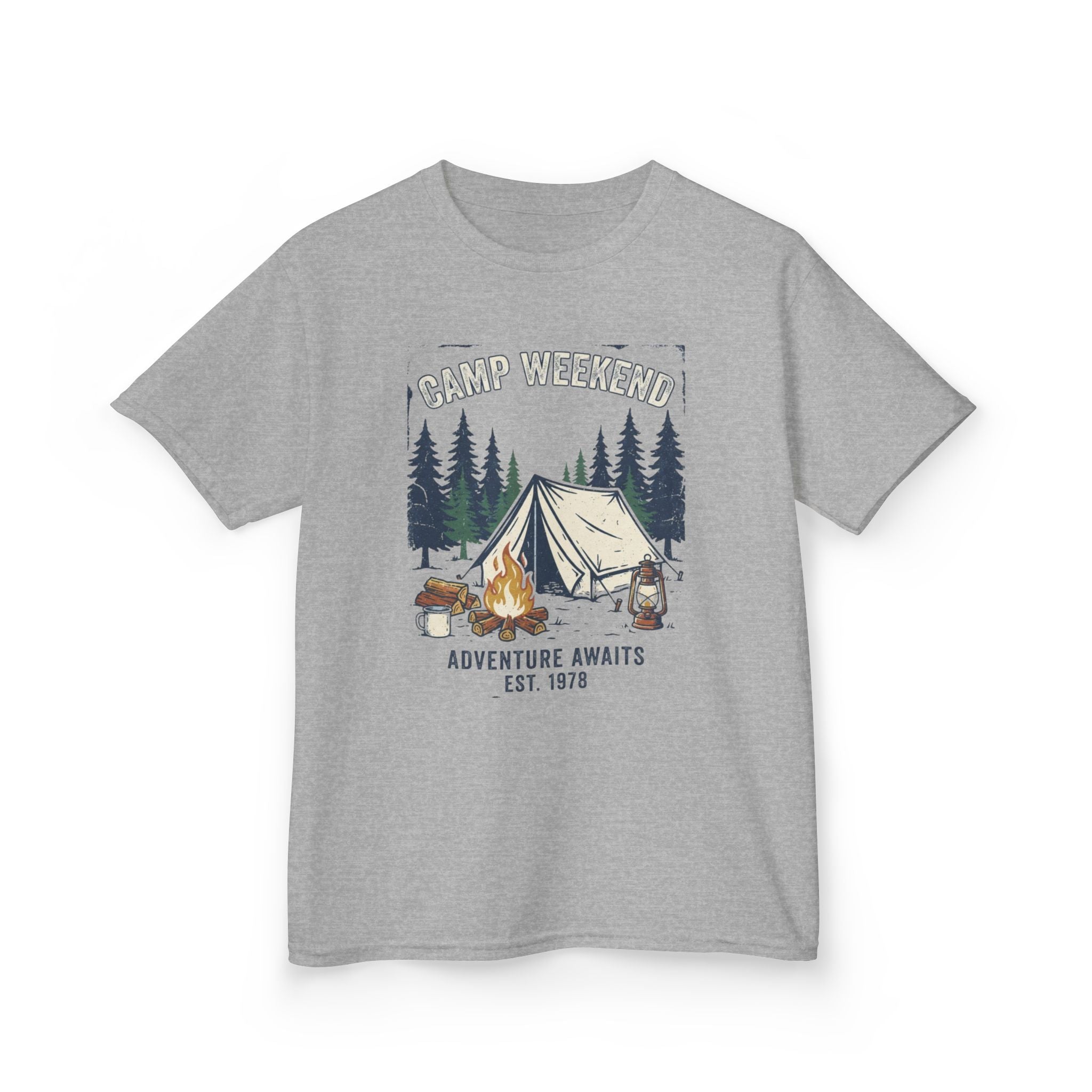 "Camp Weekend: Adventure Awaits" Kids T