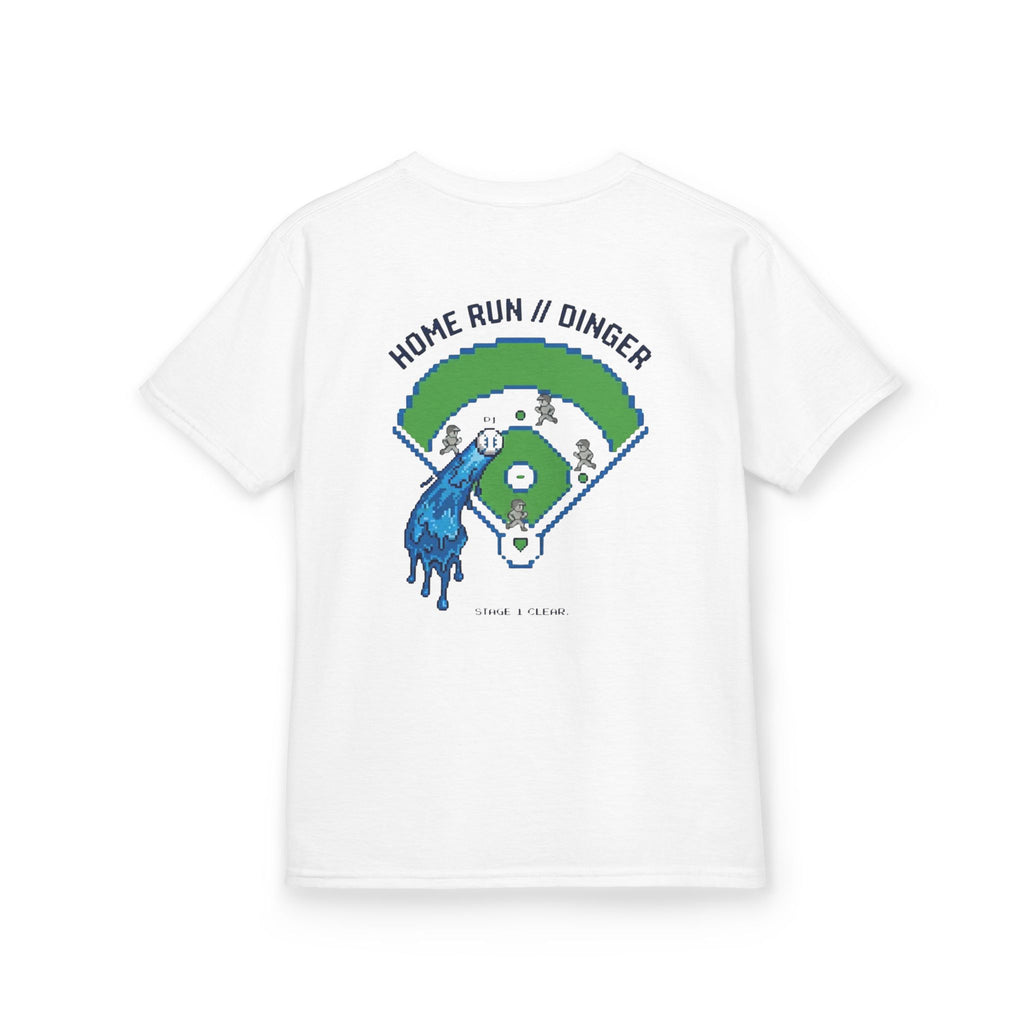 Home Run // Dinger - Double Sided Baseball Graphic