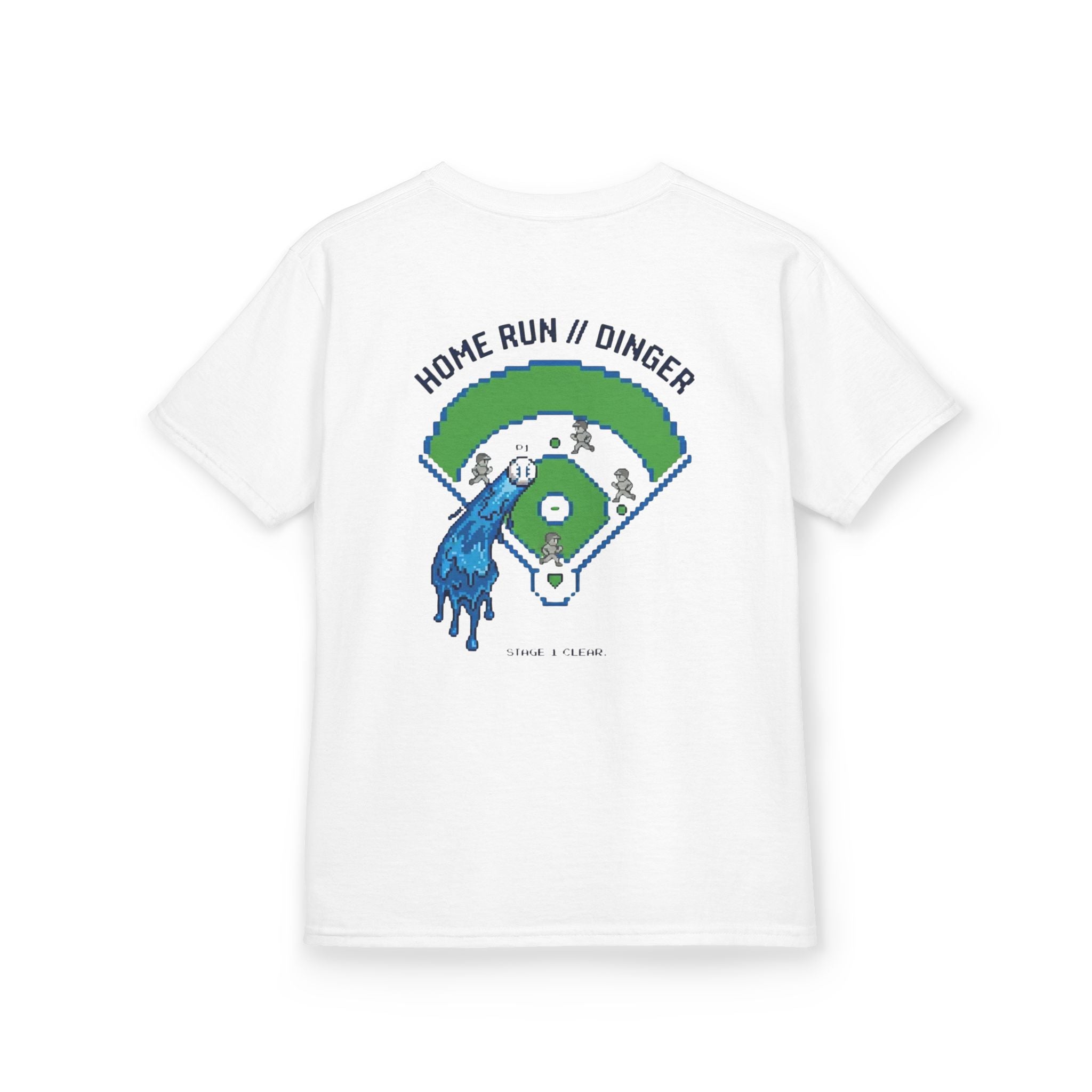 Home Run // Dinger - Double Sided Baseball Graphic