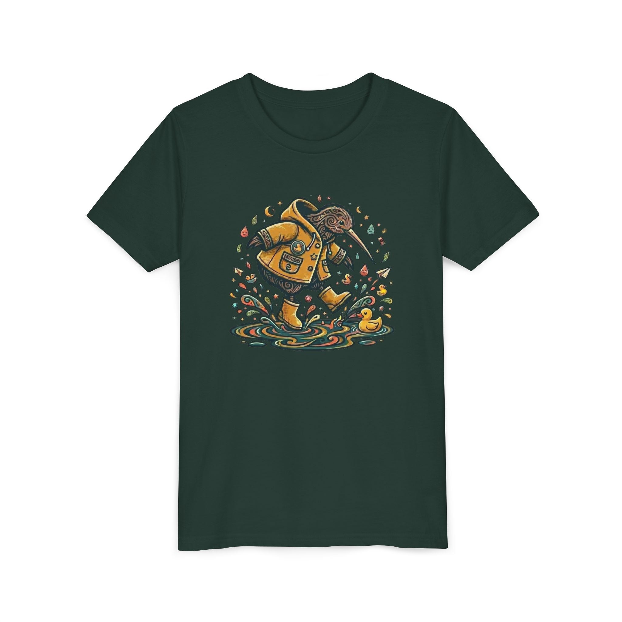 Puddle Jumping Kiwi Bird