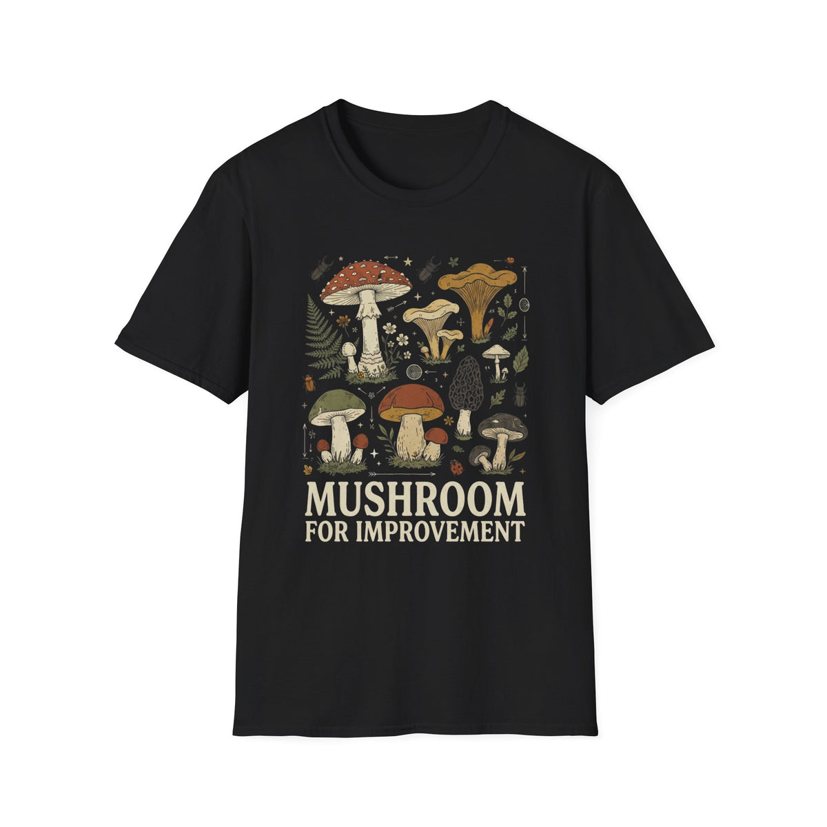 Mushroom For Improvement T +Adult Size