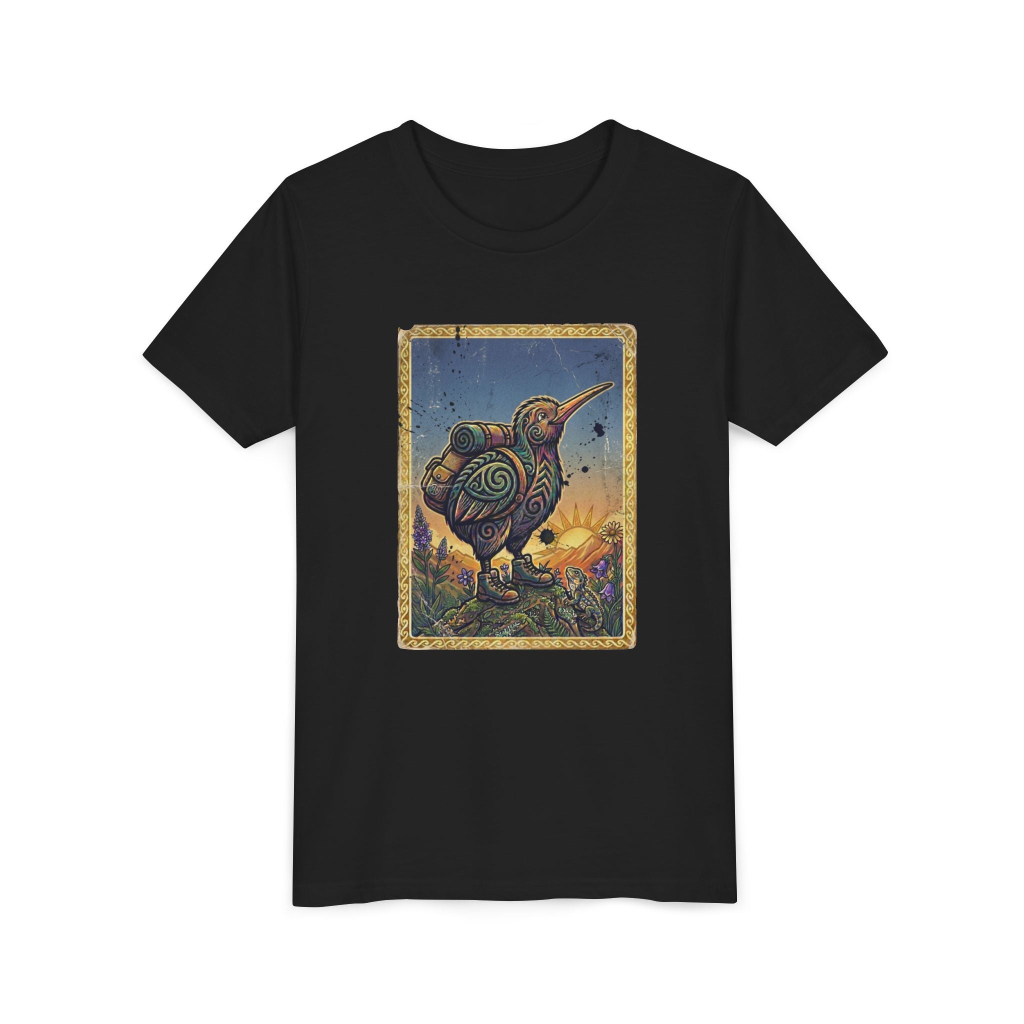 Hiking Kiwi - Youth Tee