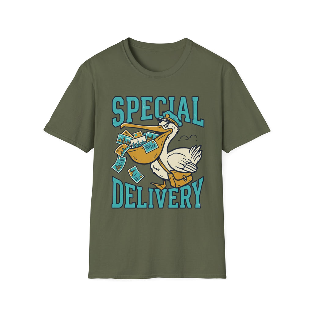 Special Delivery T-Shirt — Pelican Mail + Adult Size