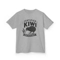 "Certified Kiwi Enthusiast" Kids Graphic Tee + Youth Size