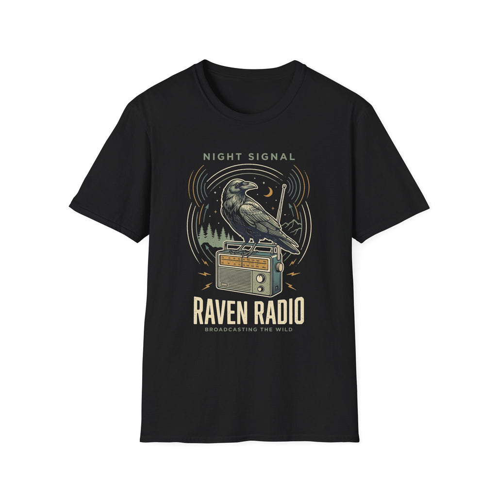Night Signal Raven Radio T + Adult Size