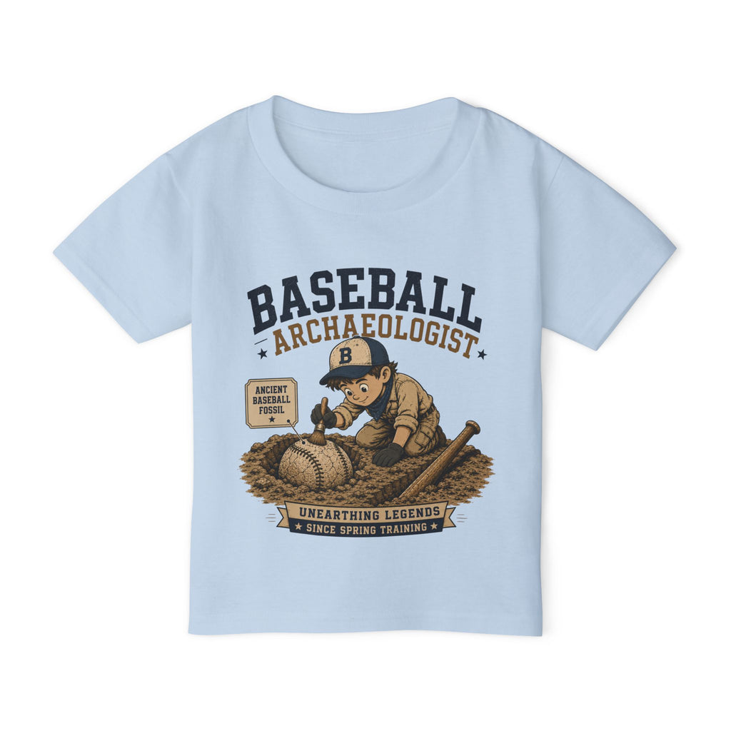 Toddler Baseball Archaeologist - Future Legend & Dirt Digger Tee