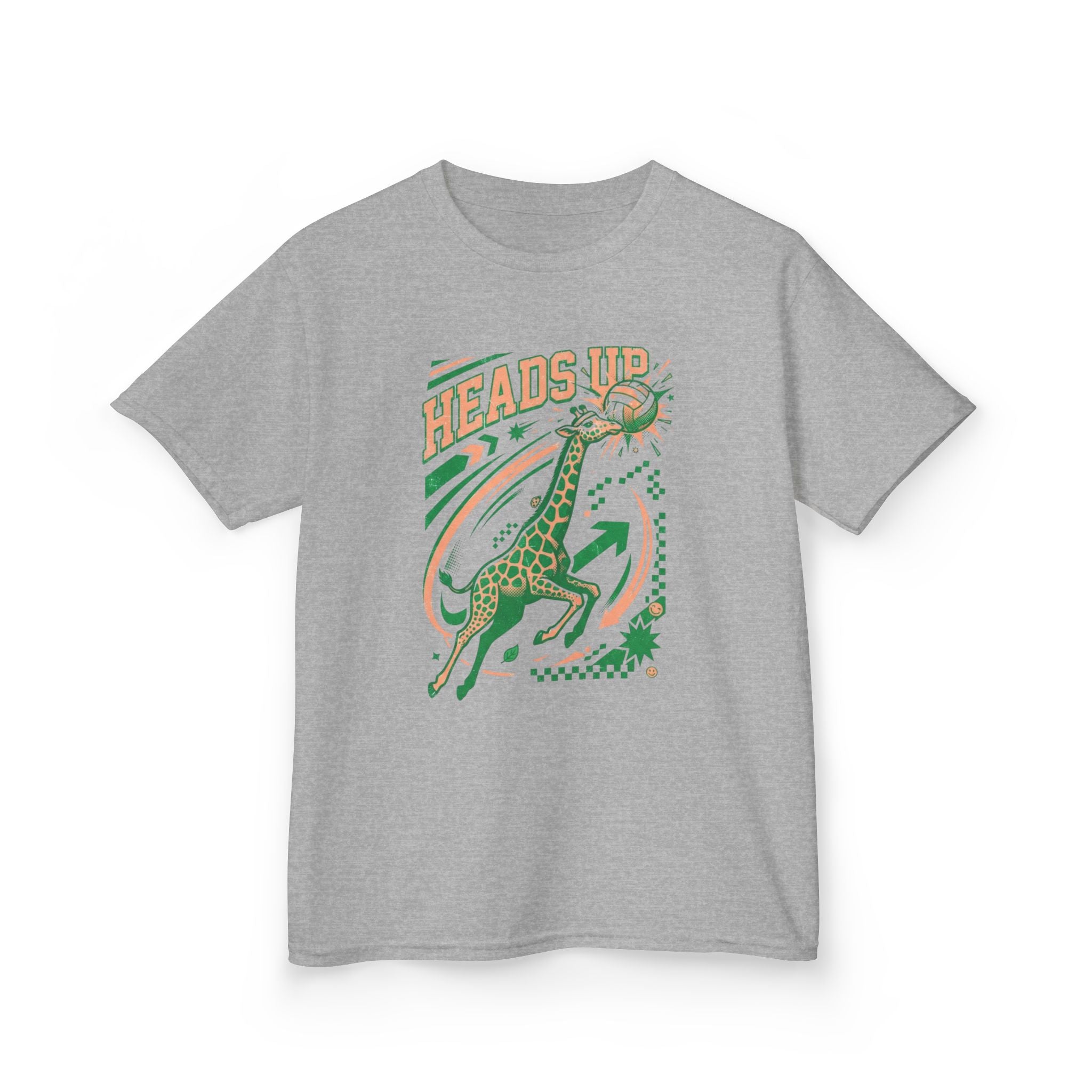 'Heads Up' Volleyball Giraffe T