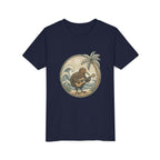 Kiwi Playing Guitar Vintage Beach Graphic