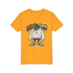 Youth Tee — Streetwear Kiwi Graphic "Aeotearora" Hoodie-Style Design