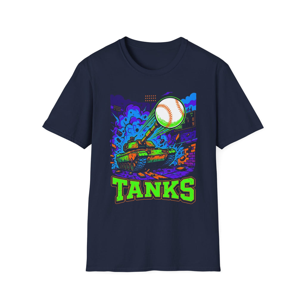 "TANKS" Baseball Tee