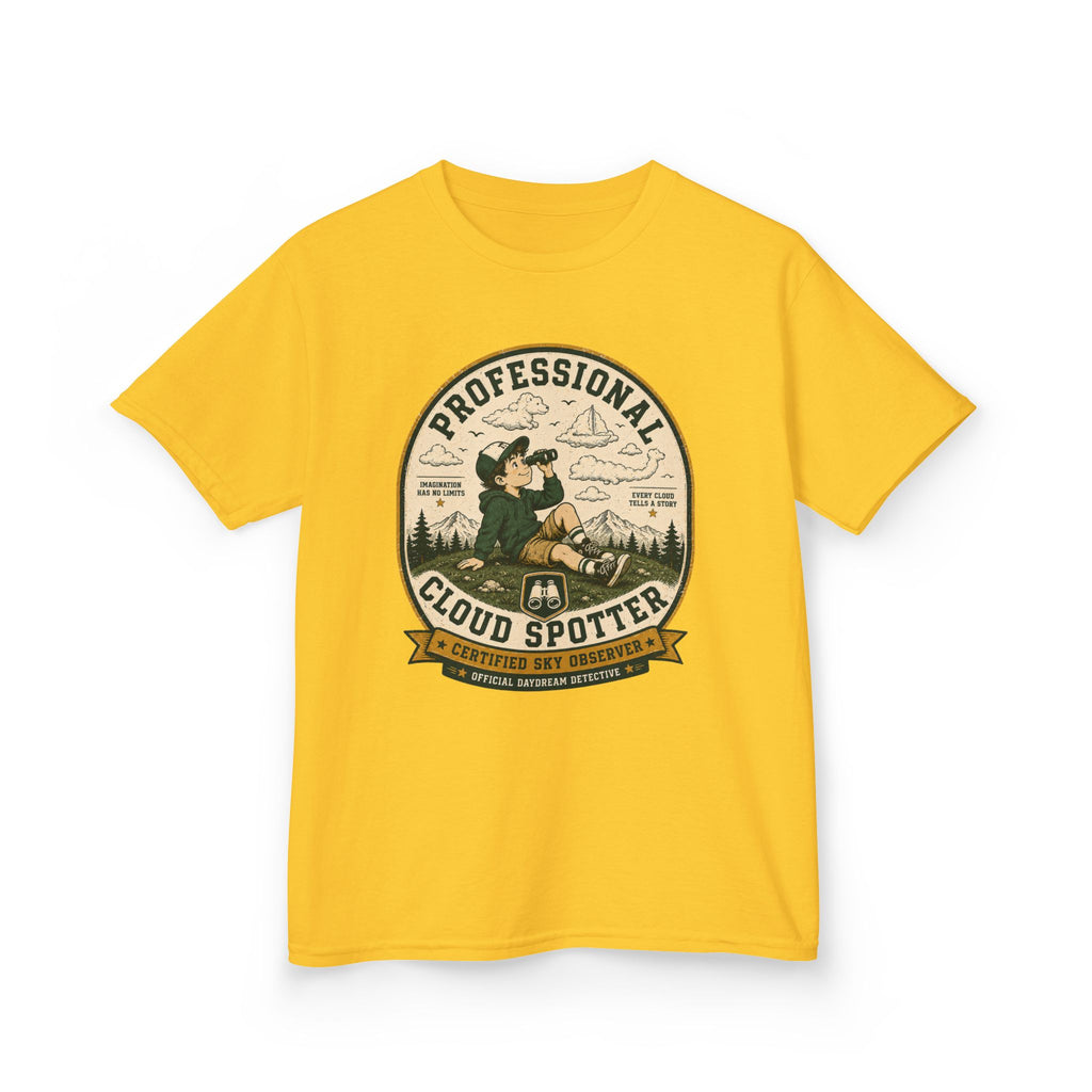 "Professional Cloud Spotter" Boy Adventure Graphic