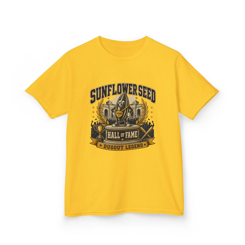 Sunflower Seed Hall of Fame — Dugout Legend Baseball Tee
