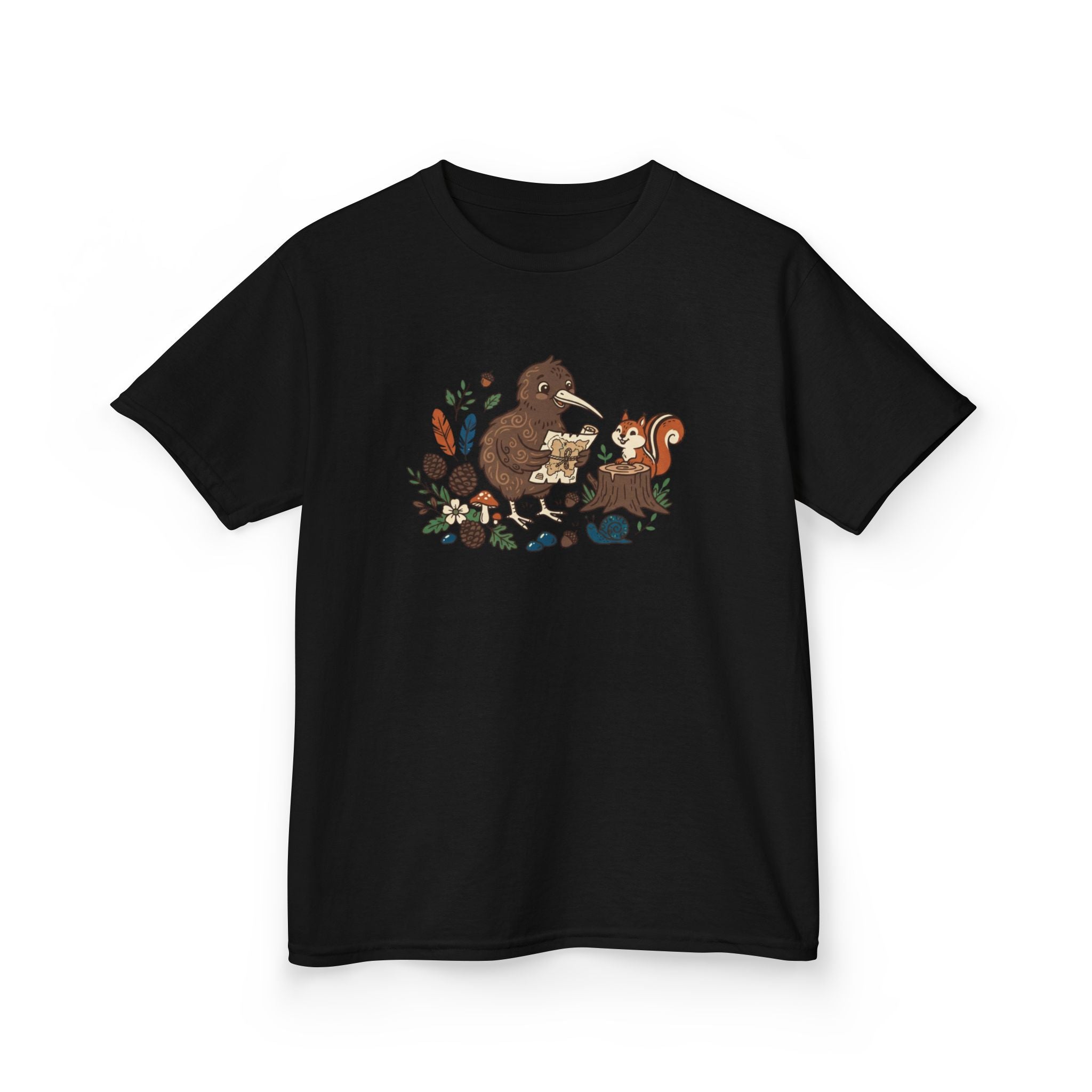 Woodland Friends Kiwi & Squirrel Graphic