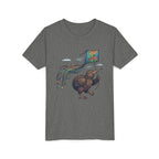 Kiwi Kite Kids Tee — Whimsical New Zealand Bird Graphic Youth Shirt