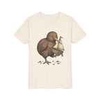 Youth T‑Shirt — Cute Kiwi Bird Holding Toy Sailboat Kids Tee