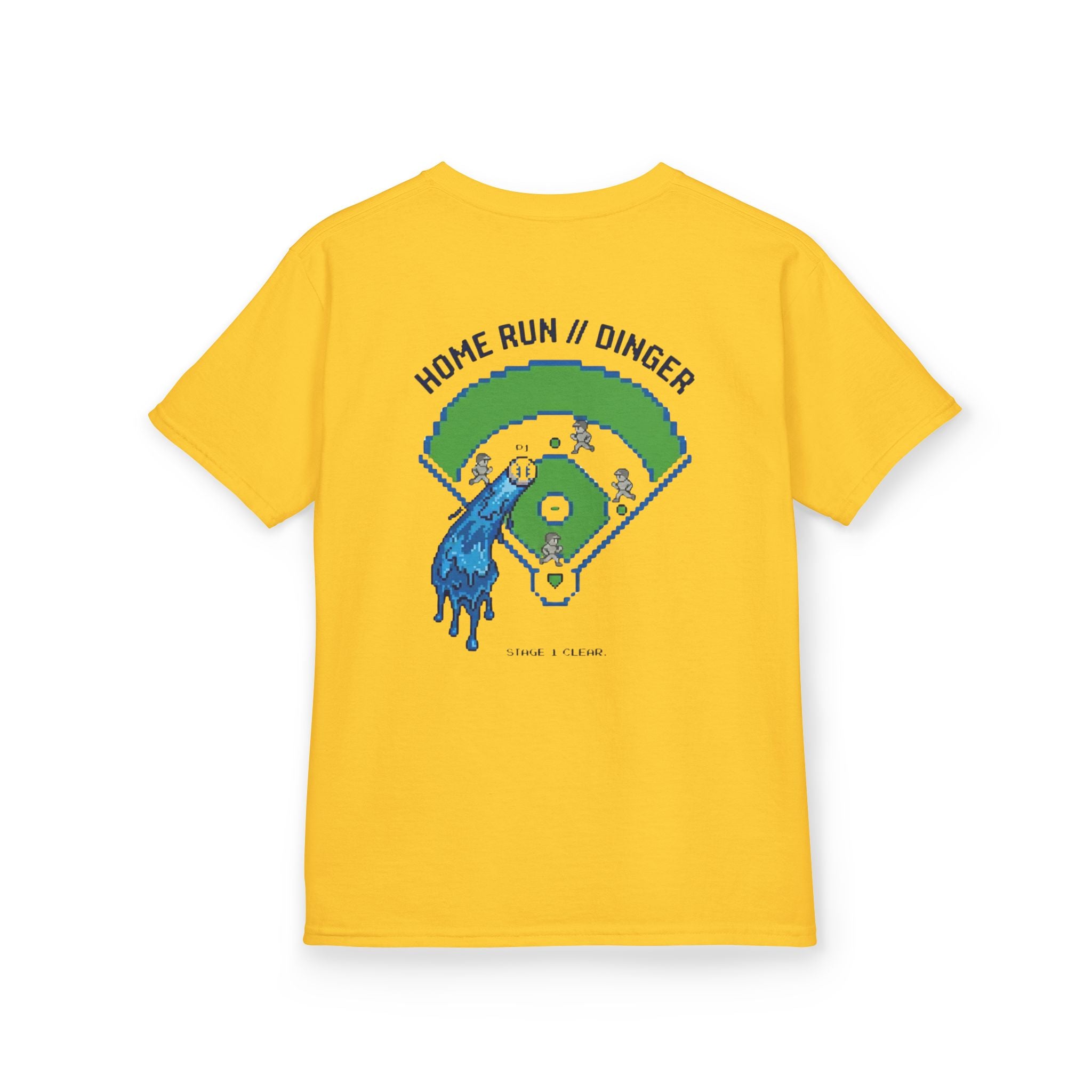 Home Run // Dinger - Double Sided Baseball Graphic