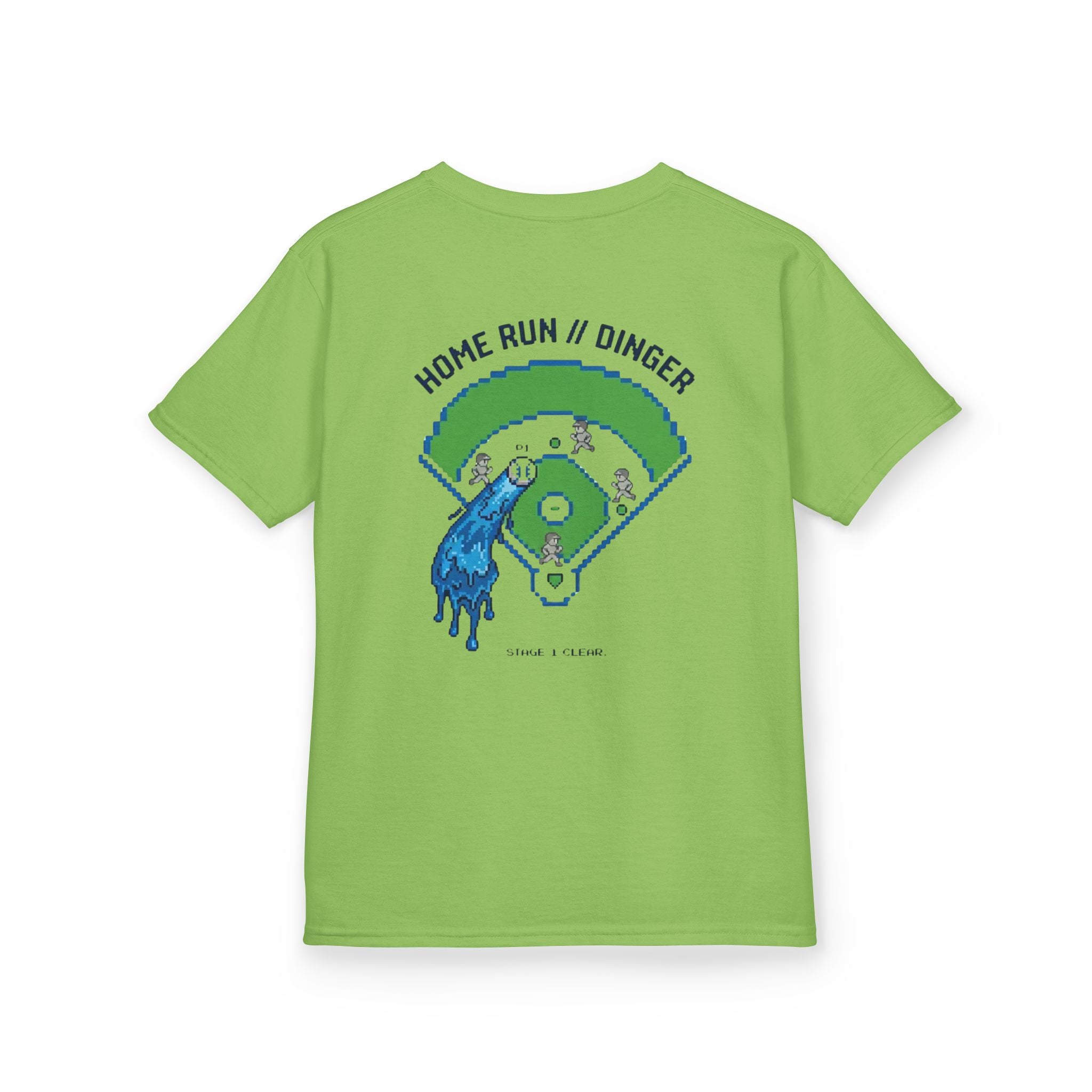 Home Run // Dinger - Double Sided Baseball Graphic