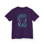 Kids T "Built Different" Narwhal Graphic Tee