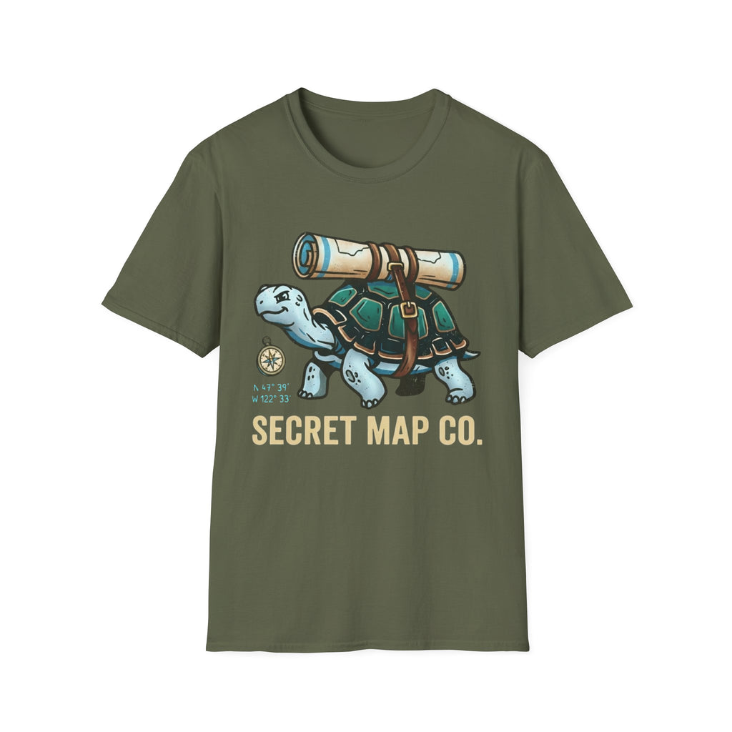 'Secret Map Co.' Turtle T