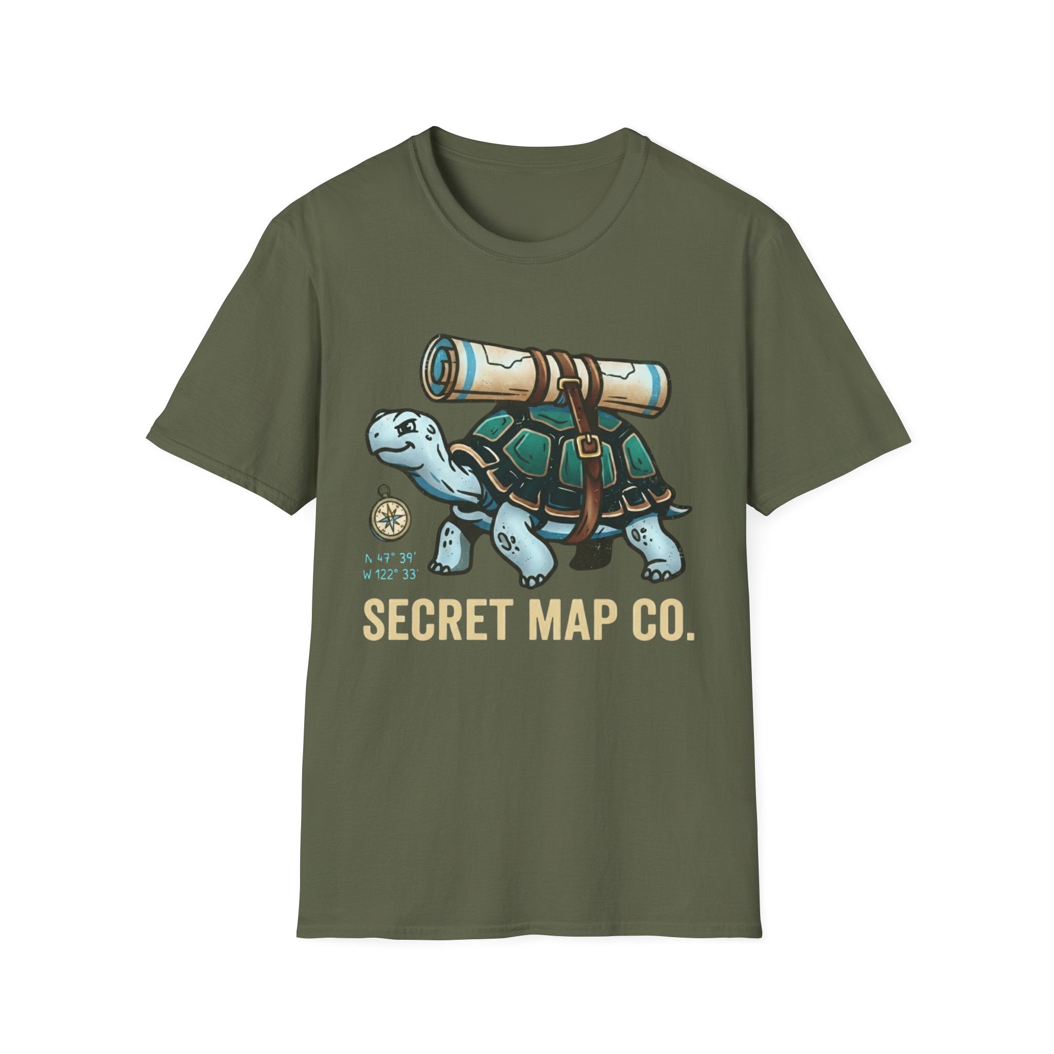 'Secret Map Co.' Turtle T