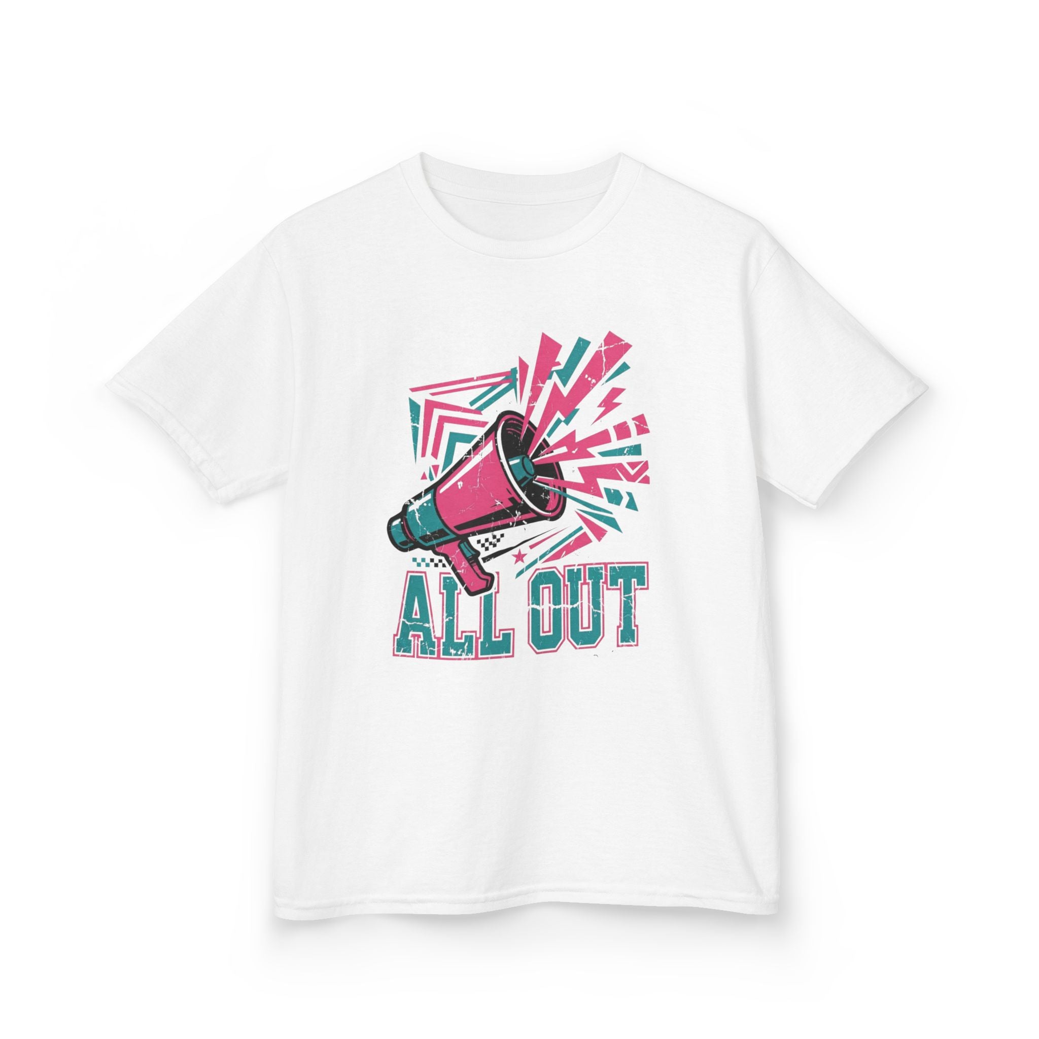 Kids 'All Out' Megaphone Tee
