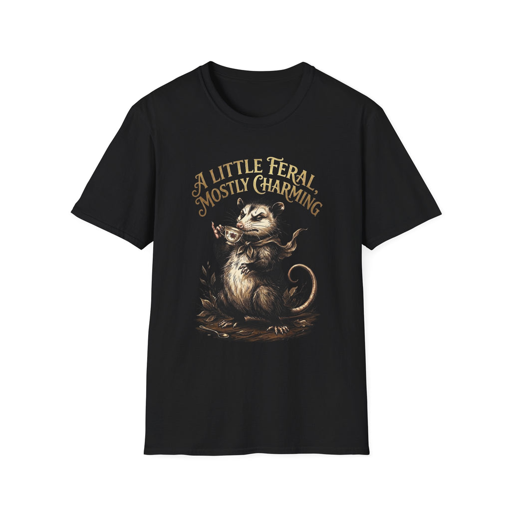 A Little Feral, Mostly Charming T + Adult Size