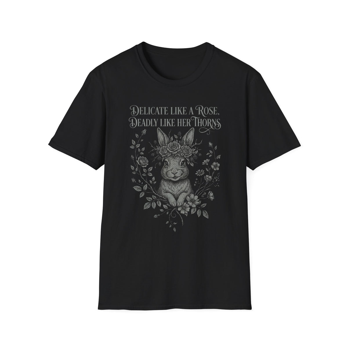 'Delicate Like a Rose, Deadly Like Her Thorns' + Adult Size