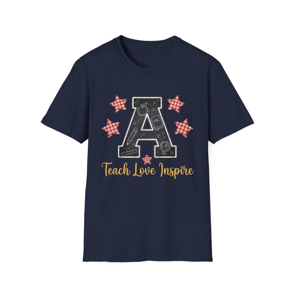 'Teach Love Inspire' Chalkboard A Tee