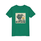 Youth Tee — Kiwi Bird on Mountains Graphic Shirt