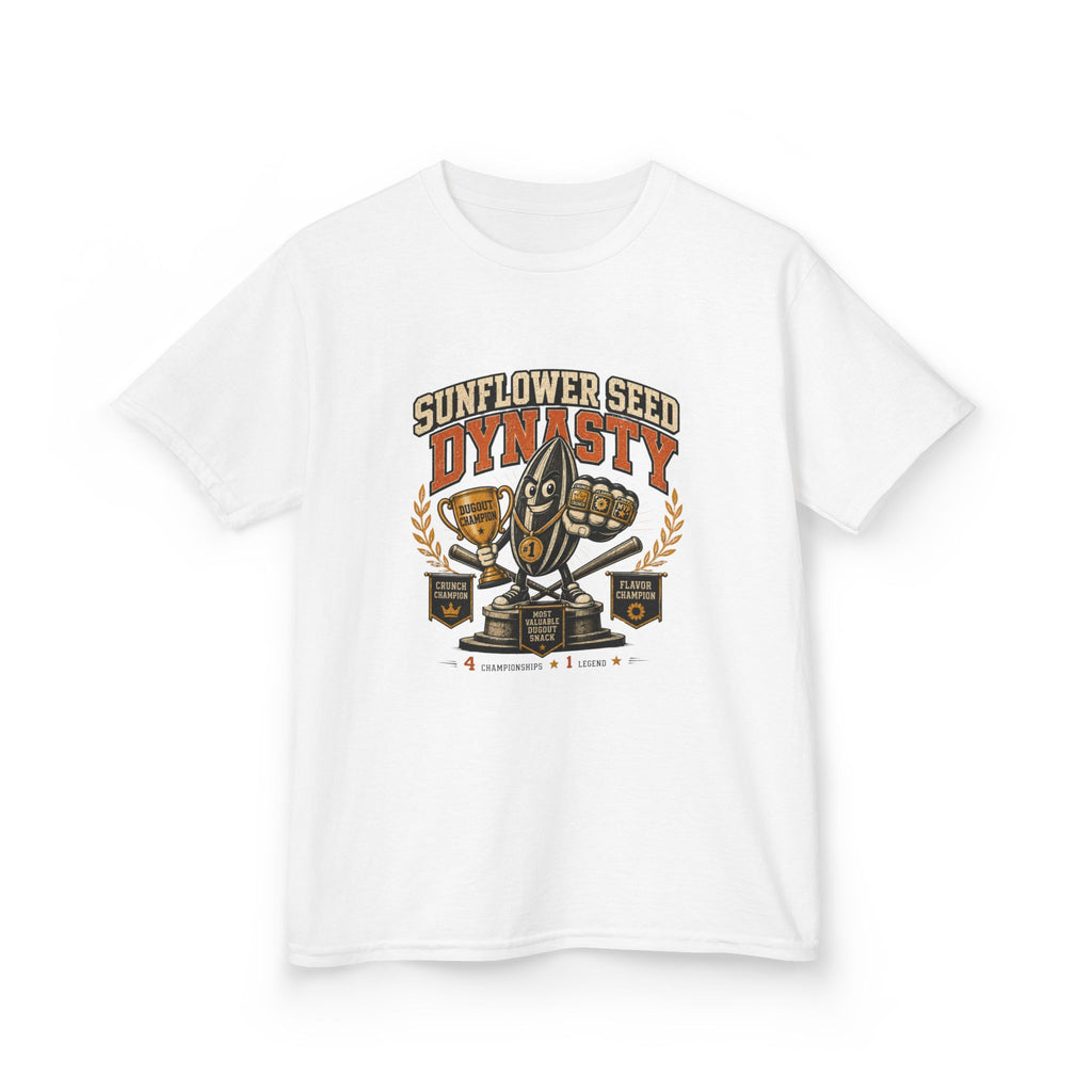 Sunflower Seed Dynasty Trophy Snack Team Tee