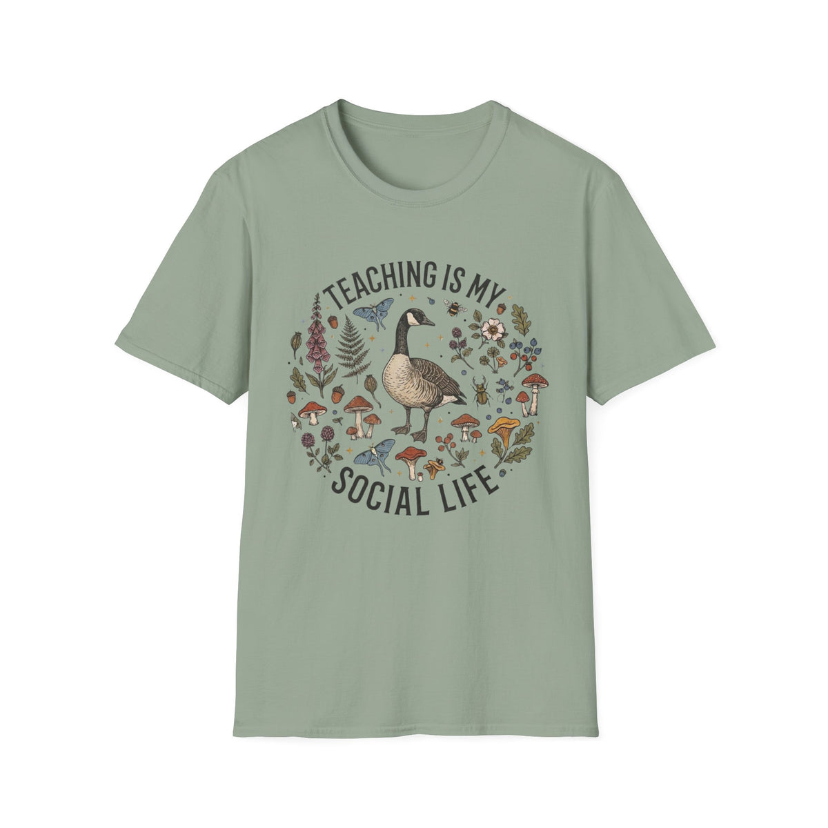 Teaching Is My Social Life T +Adult Size