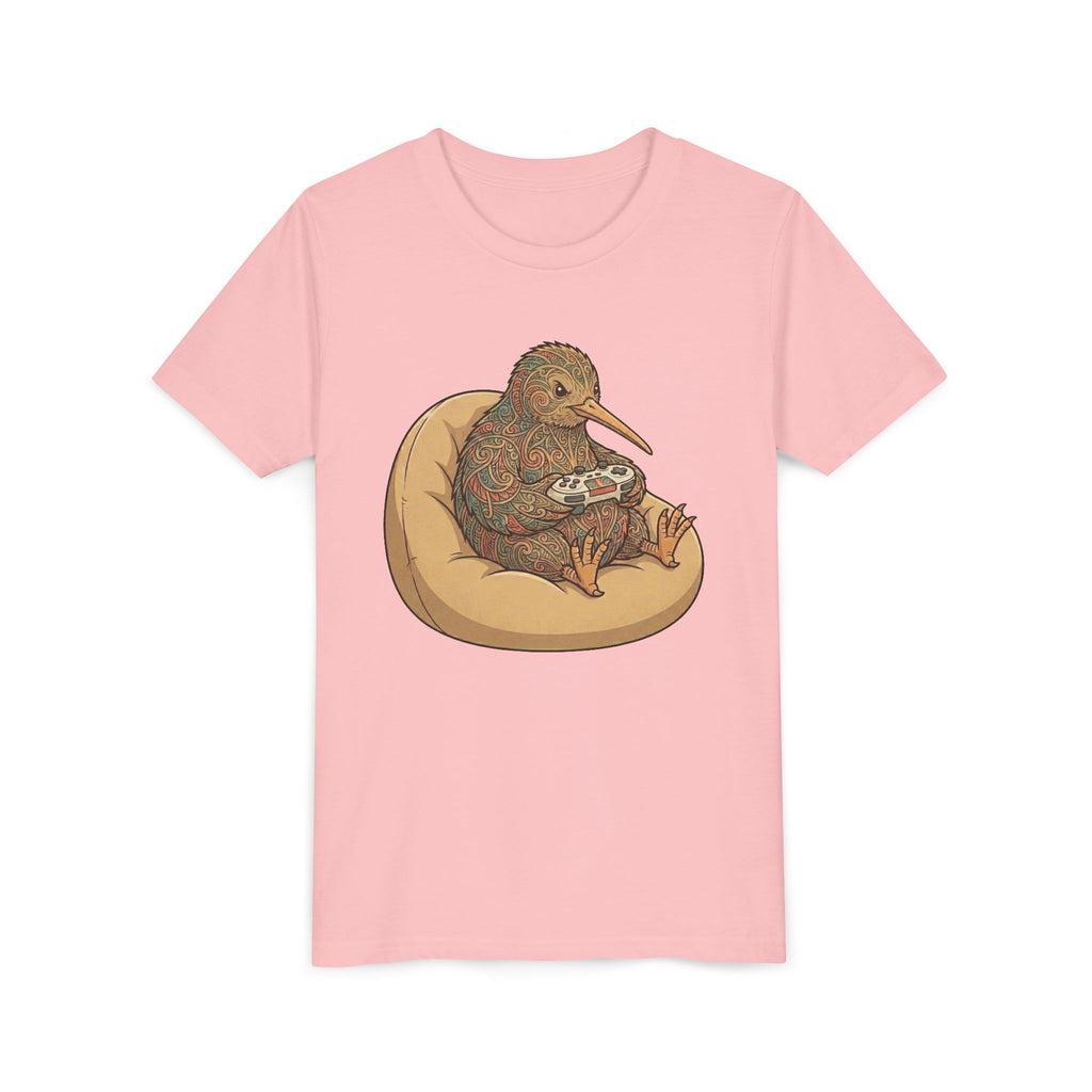 Youth Tee —Kiwi Bird Gaming Graphic