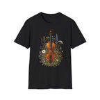 Cello in Wildflowers  —  Music Tee