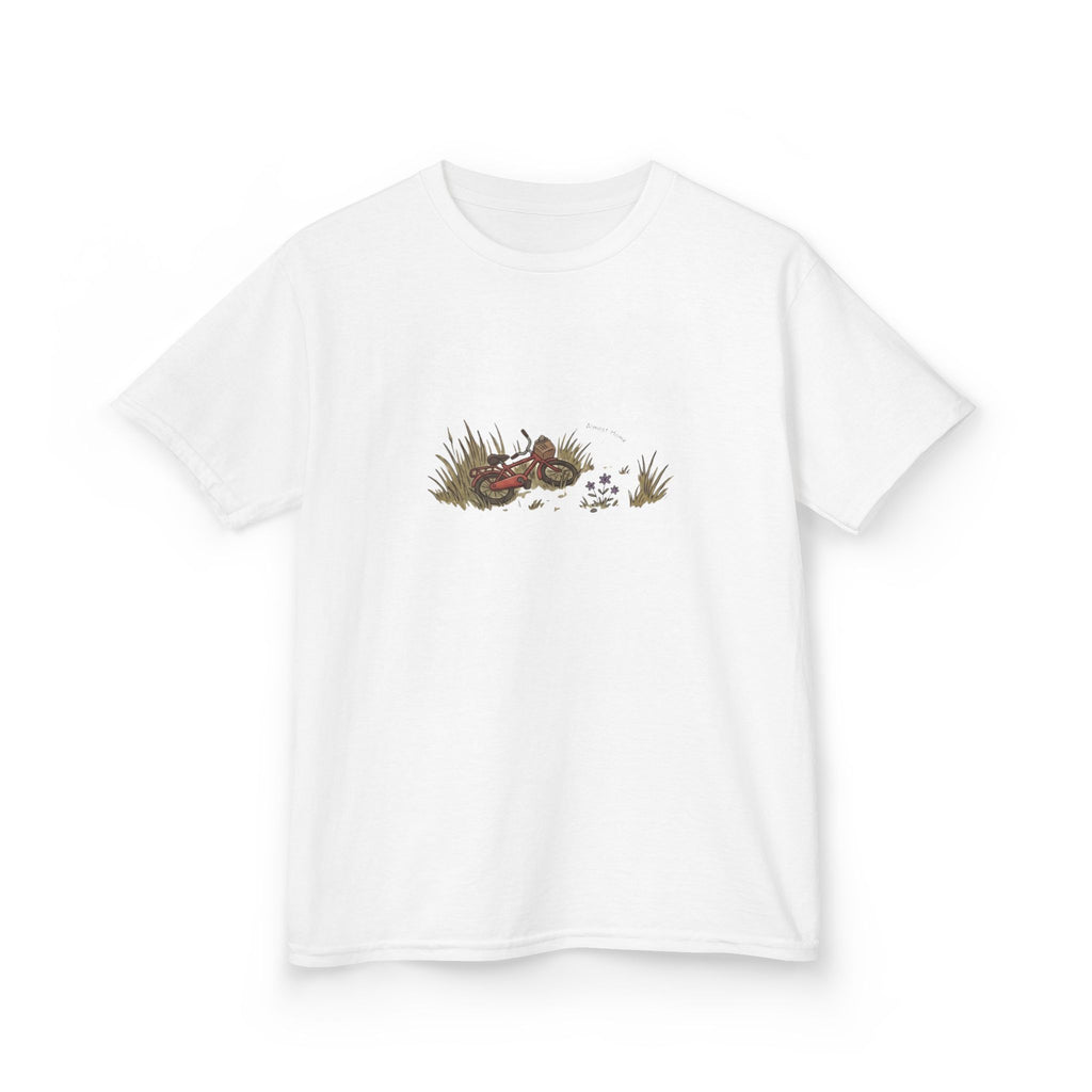 "Almost Home" Bicycle Resting T
