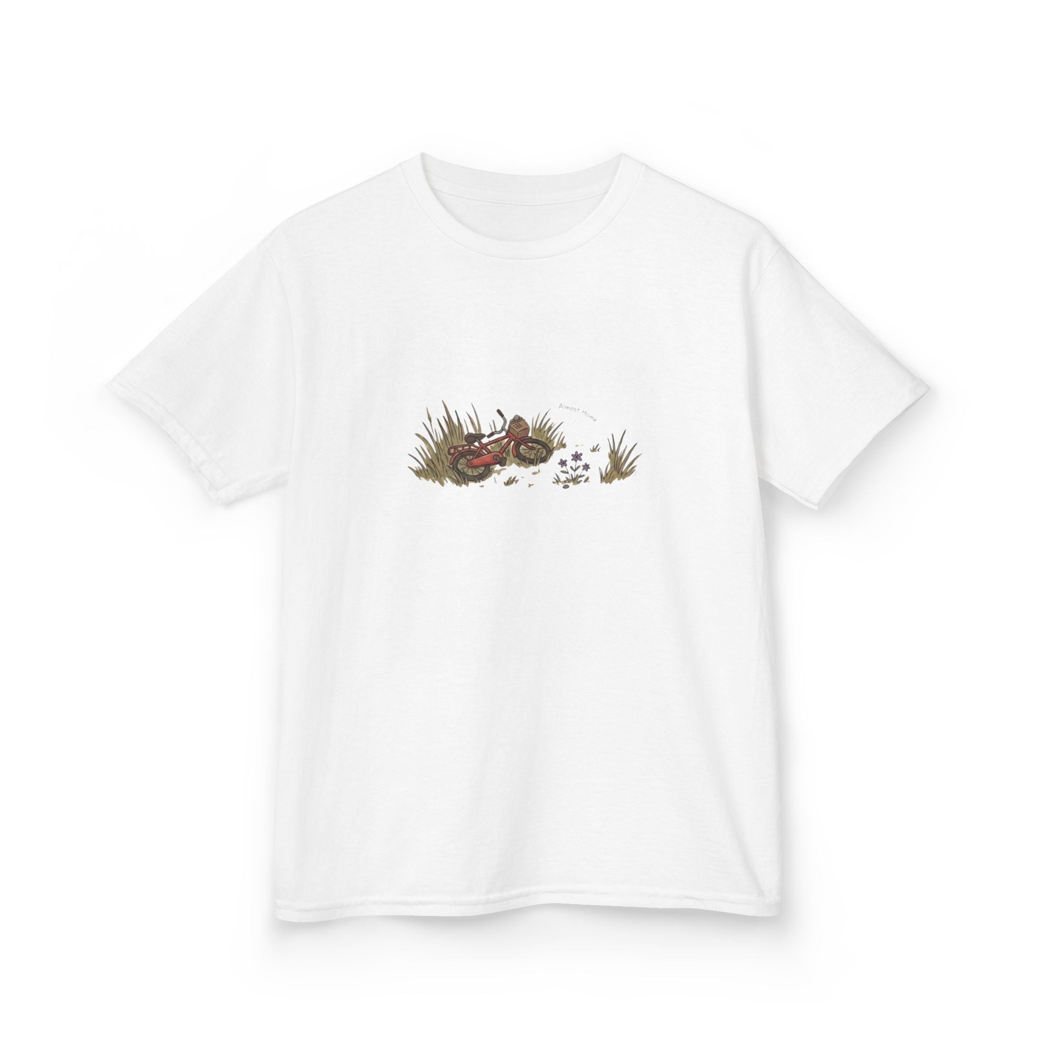 "Almost Home" Bicycle Resting T