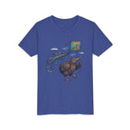 Kiwi Kite Kids Tee — Whimsical New Zealand Bird Graphic Youth Shirt