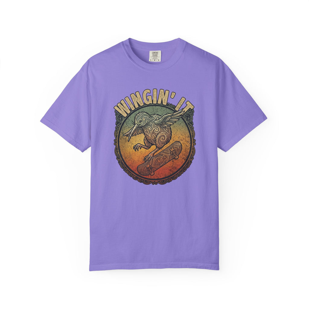 Wingin' It Kiwi  – Vintage Style Graphic Tee