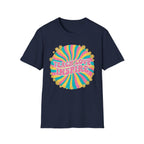 Teach Love Inspire Retro Rainbow T