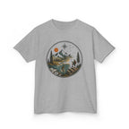 Kids Adventure Tee — Mountain River Fishing Graphic