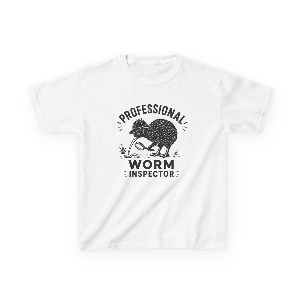 Professional Worm Inspector Kiwi Bird  Graphic