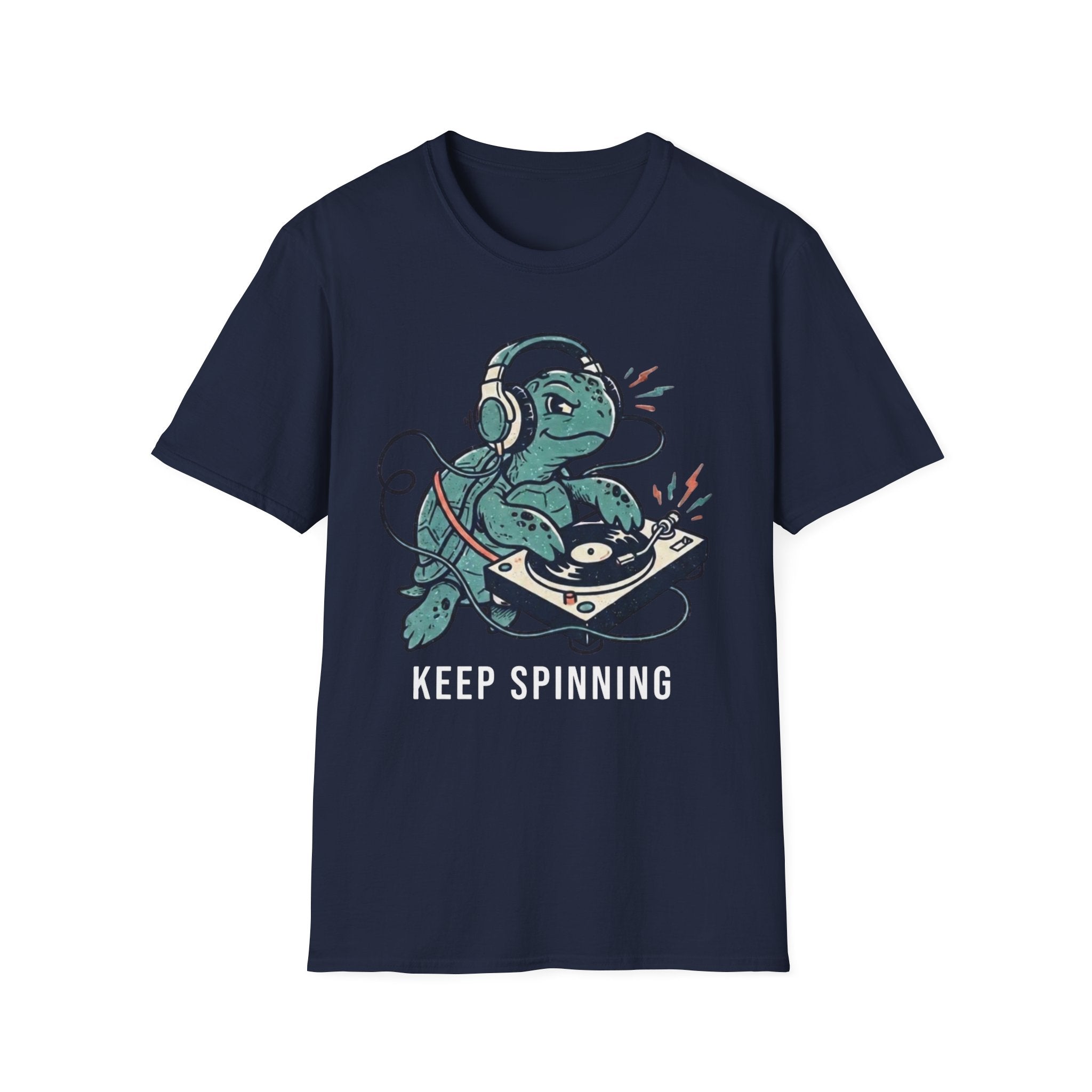 Keep Spinning Turtle DJ T + Adult Size